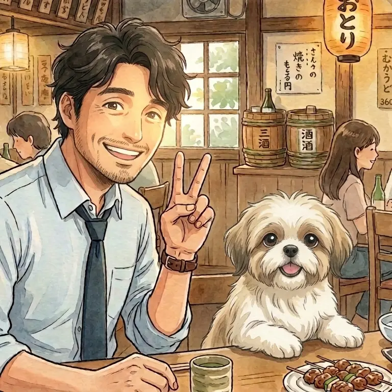 Ghibli-style profile image